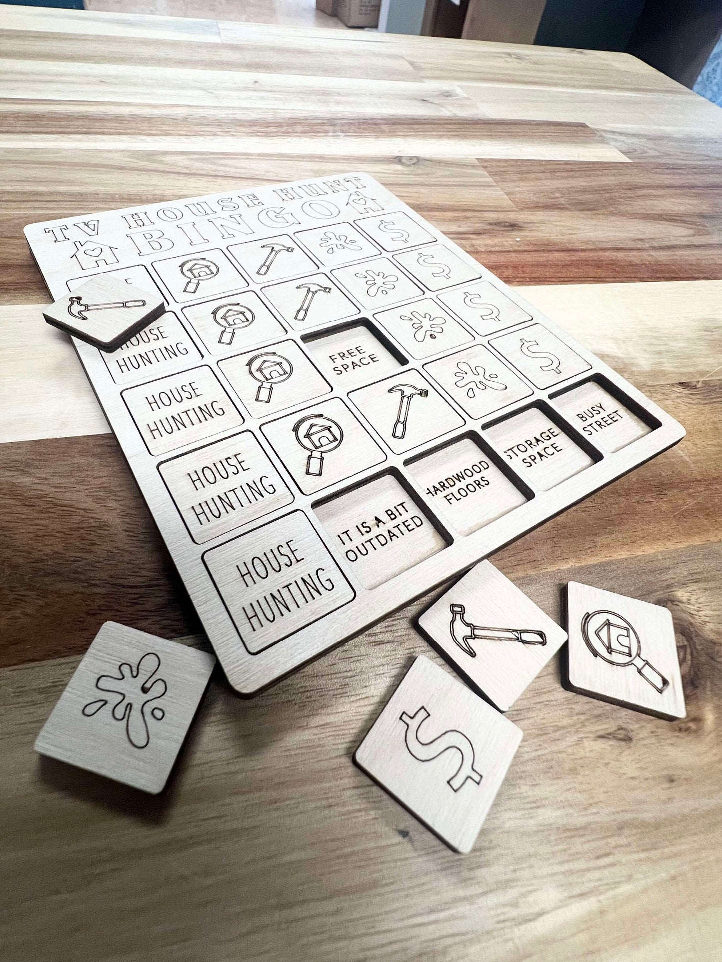 TV House Hunt Bingo | House Hunters Bingo