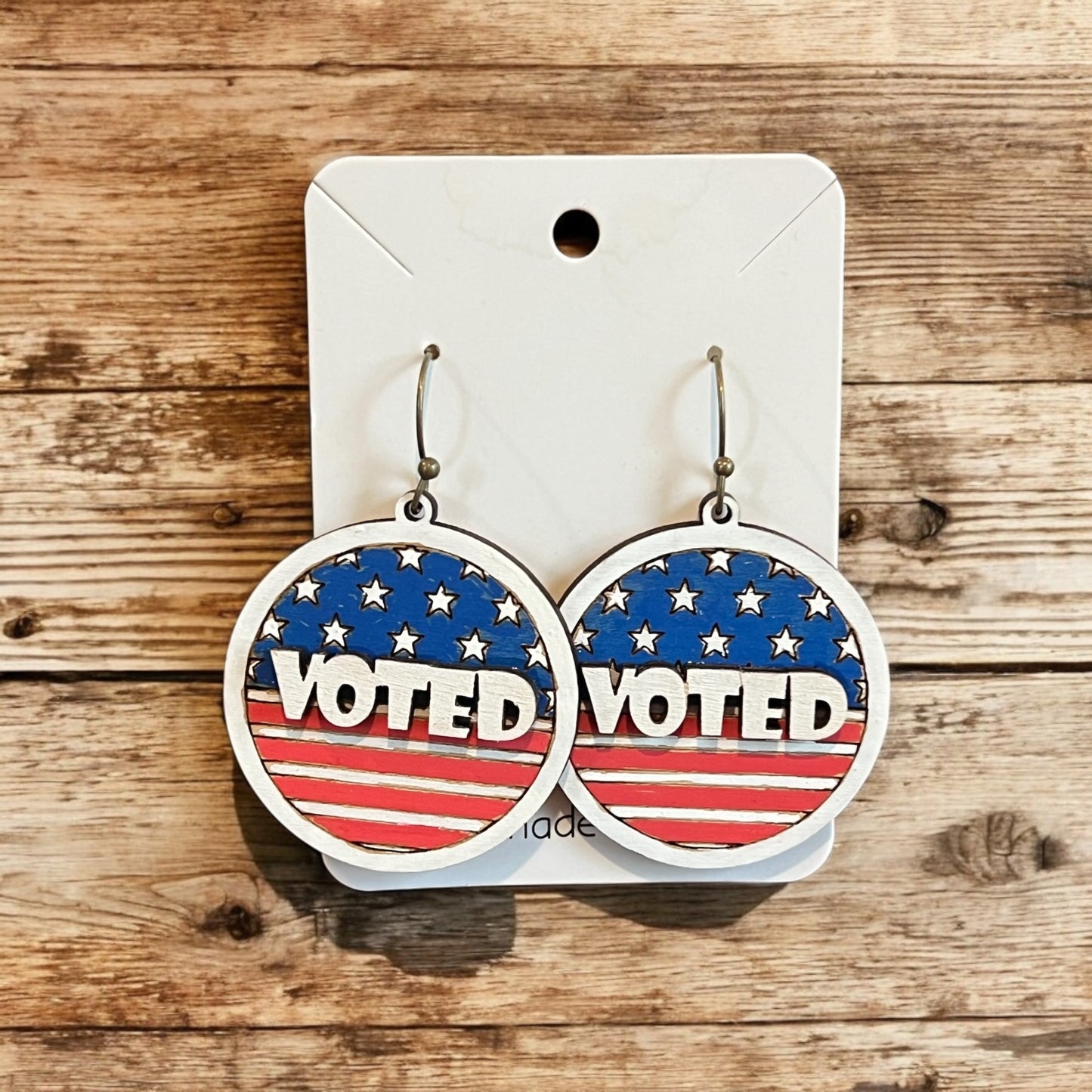 Voted earrings