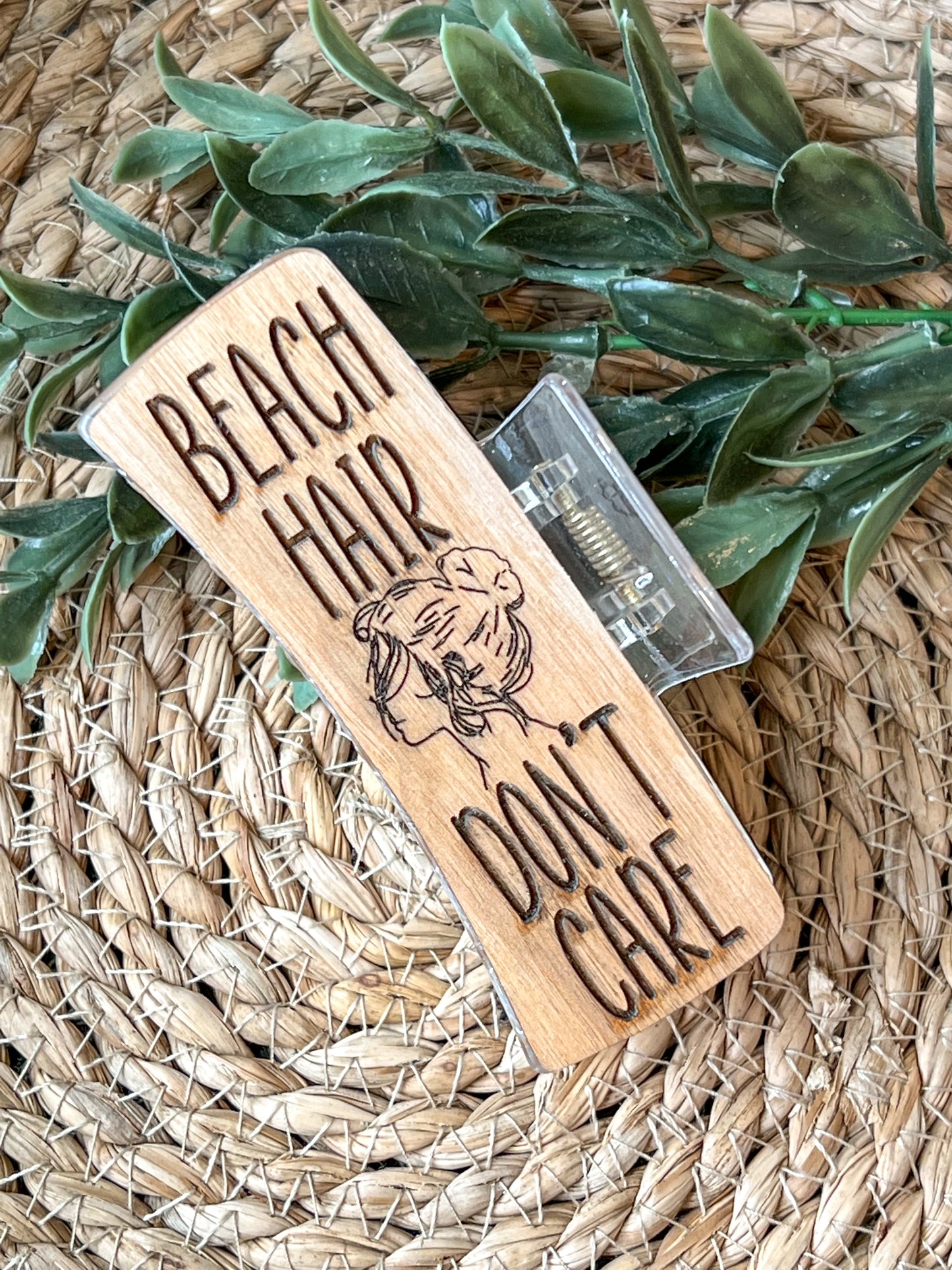 Beach Hair Don't Care Hair Clip