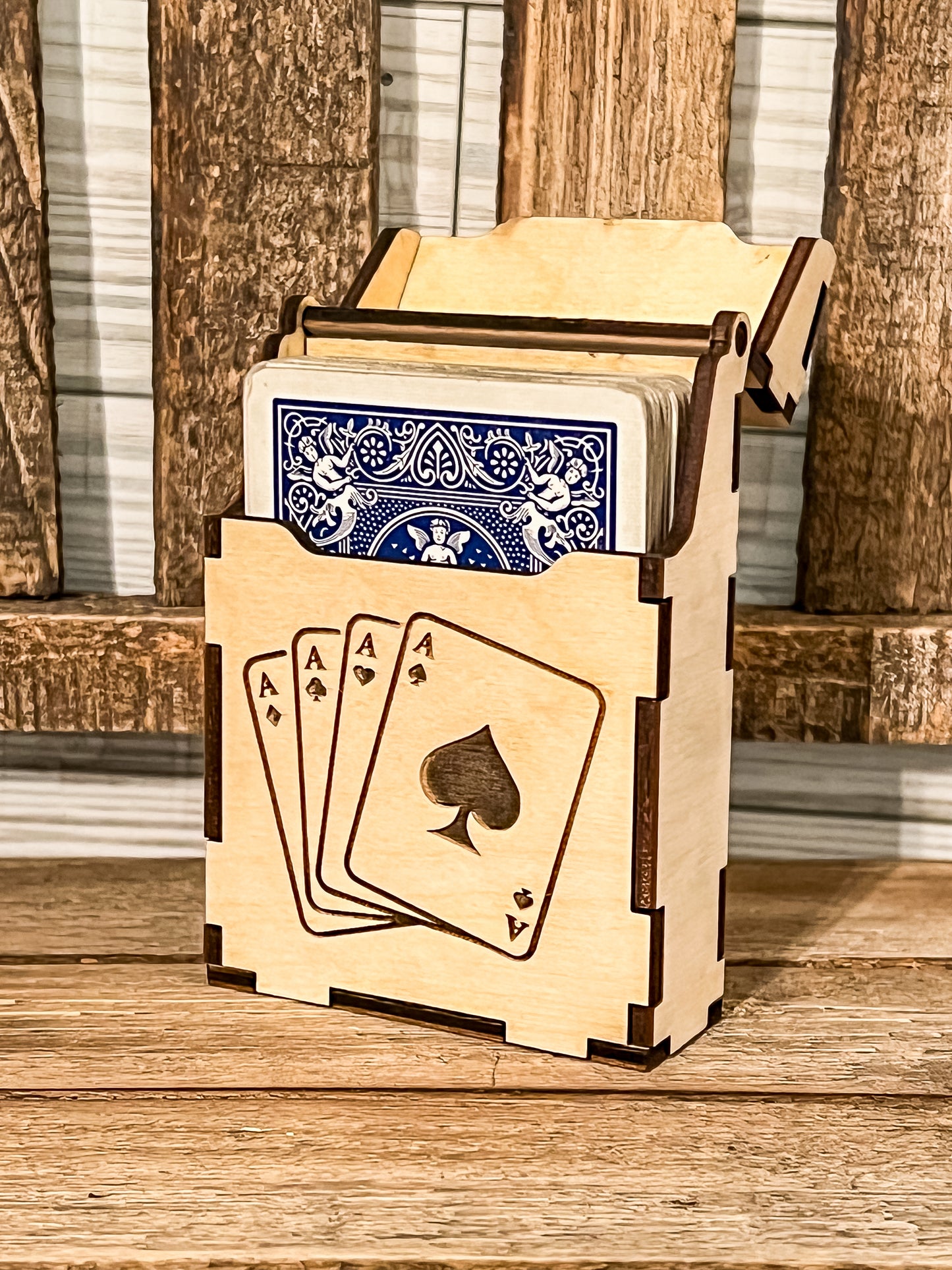 Personalized Deck of Cards Holder