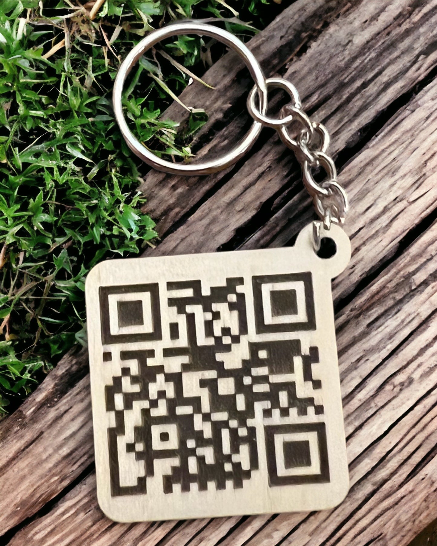 QR Code Keychain