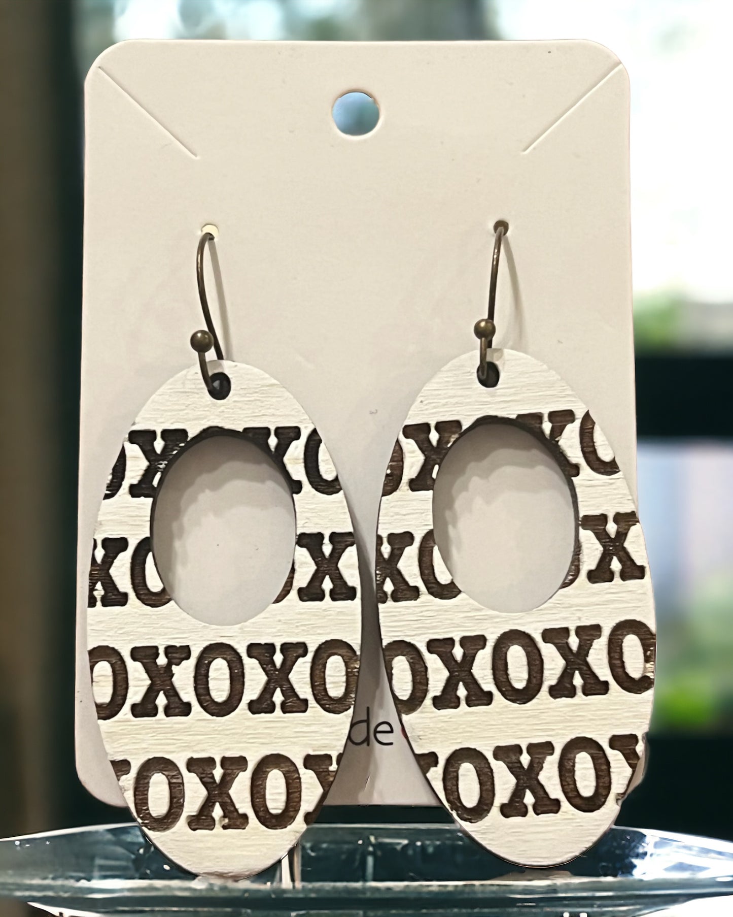 Valentine's Day XOXO Dangles with or without red heart