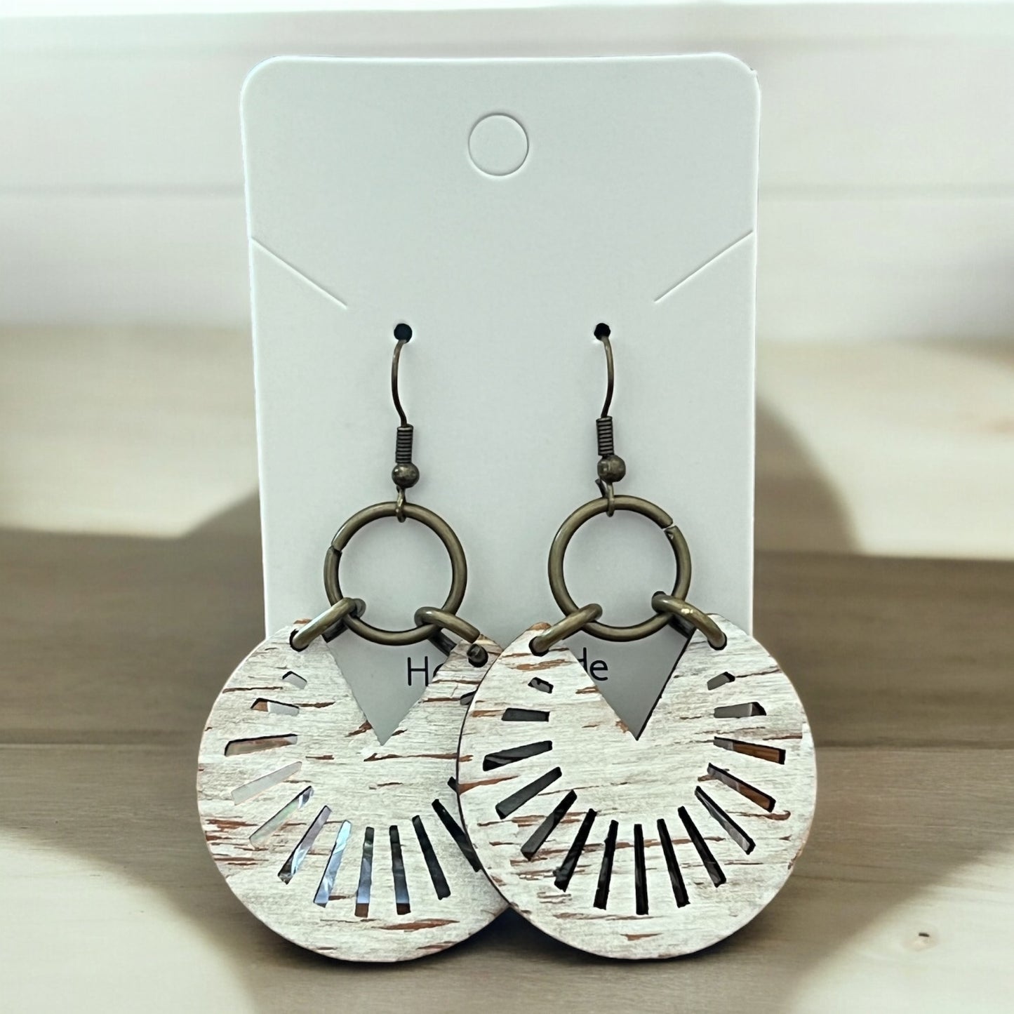 V Cut Distressed dangles