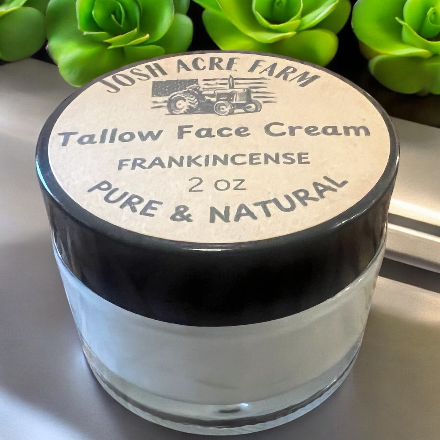 Tallow face cream with Frankincense