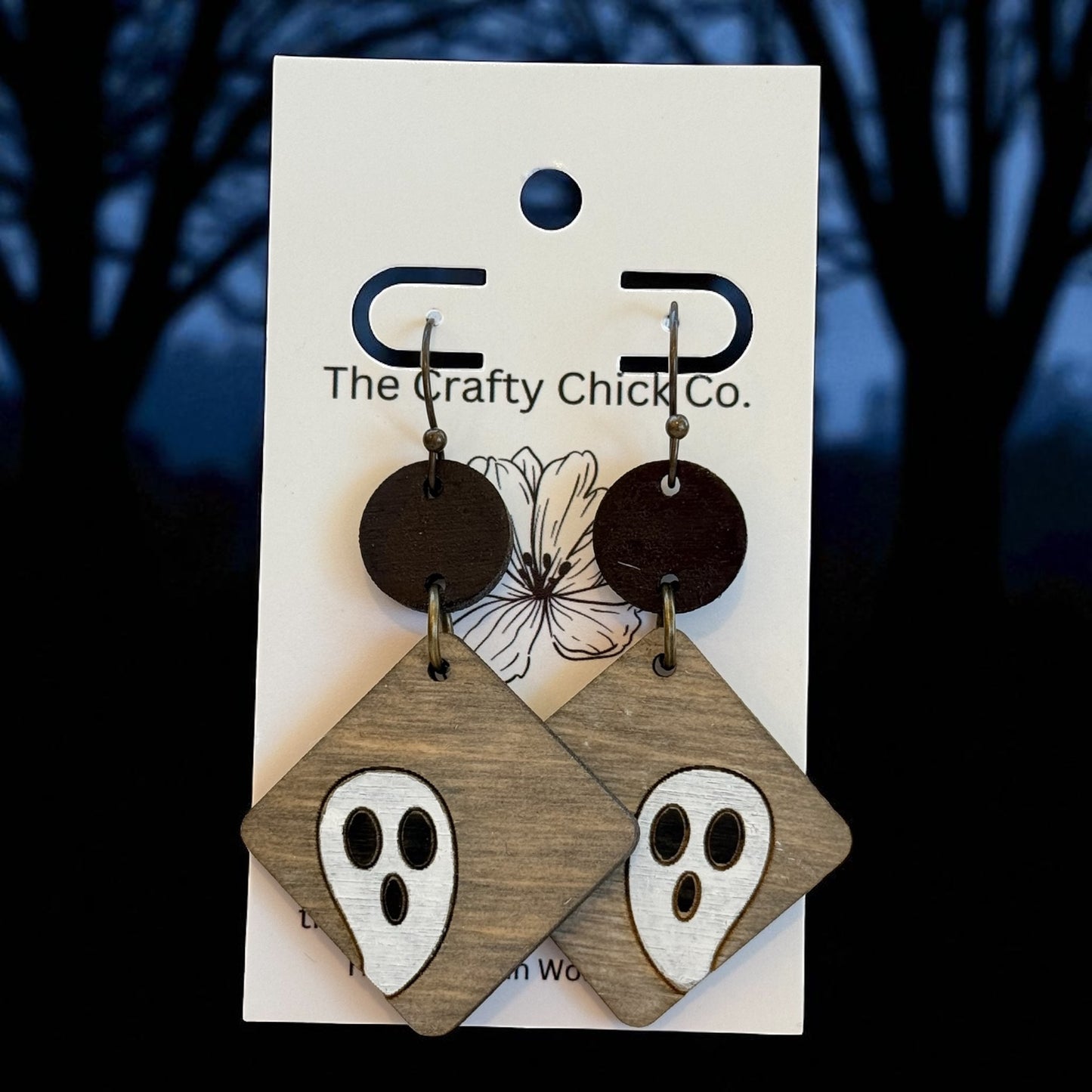 Two piece Ghost Dangle