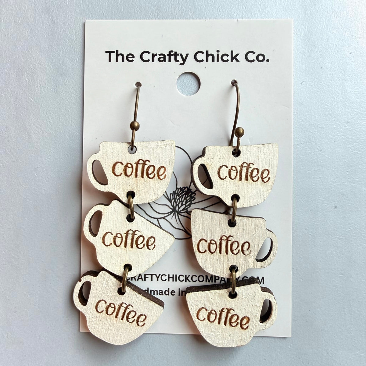 Coffee Coffee Coffee Earrings