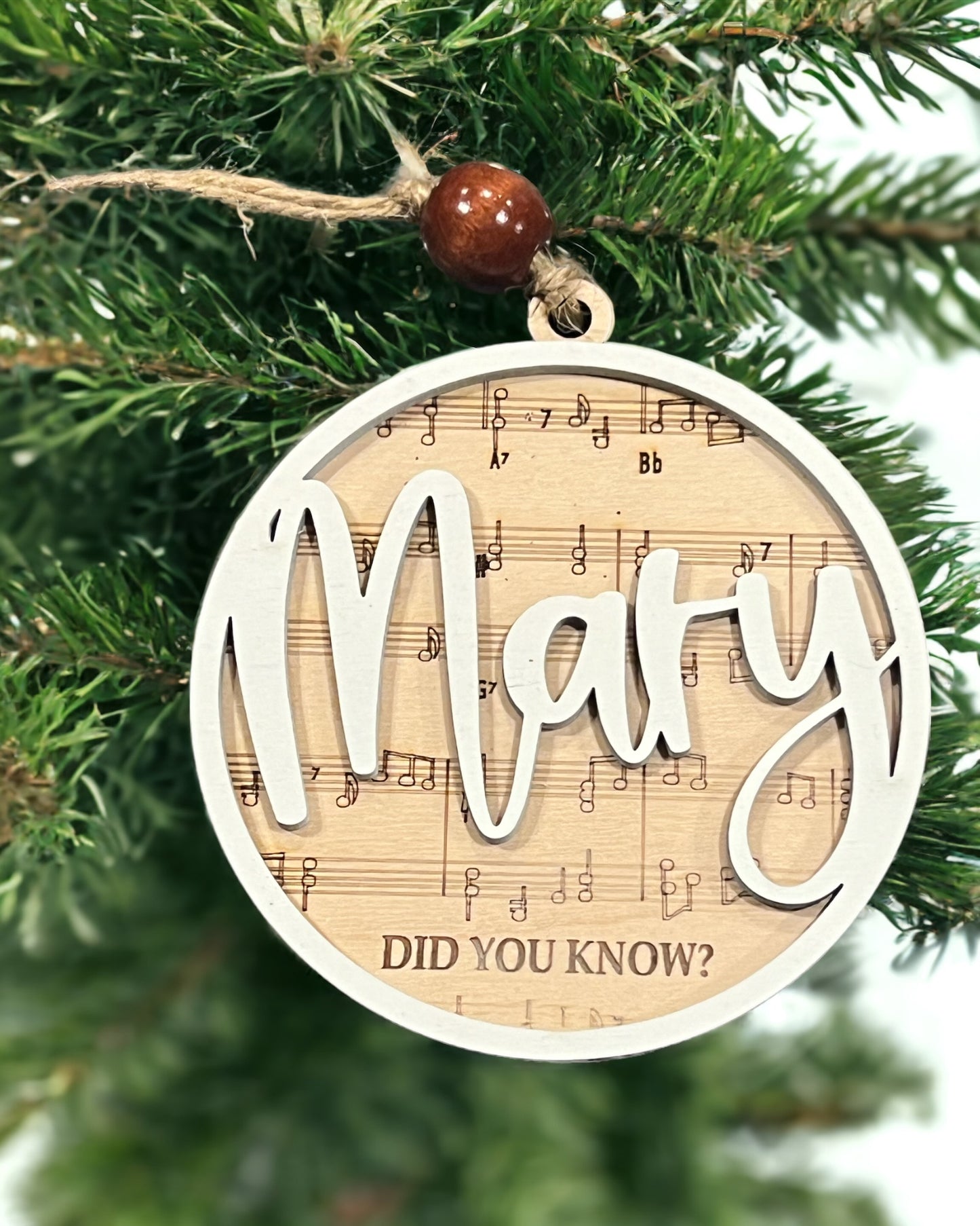 Mary did you know? Ornament
