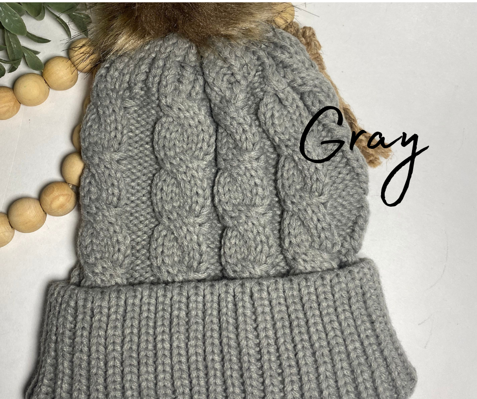 Custom Hat, Personalized Winter Hat, Winter Hat, Custom Knit Hat, Hat Pom Pom,