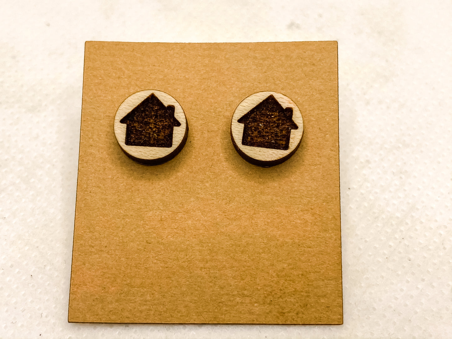 Home/House Earring Studs