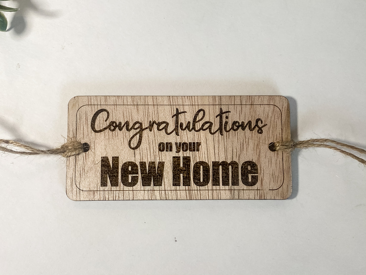 Closing gift / Basket Tag / Gift Basket Tag