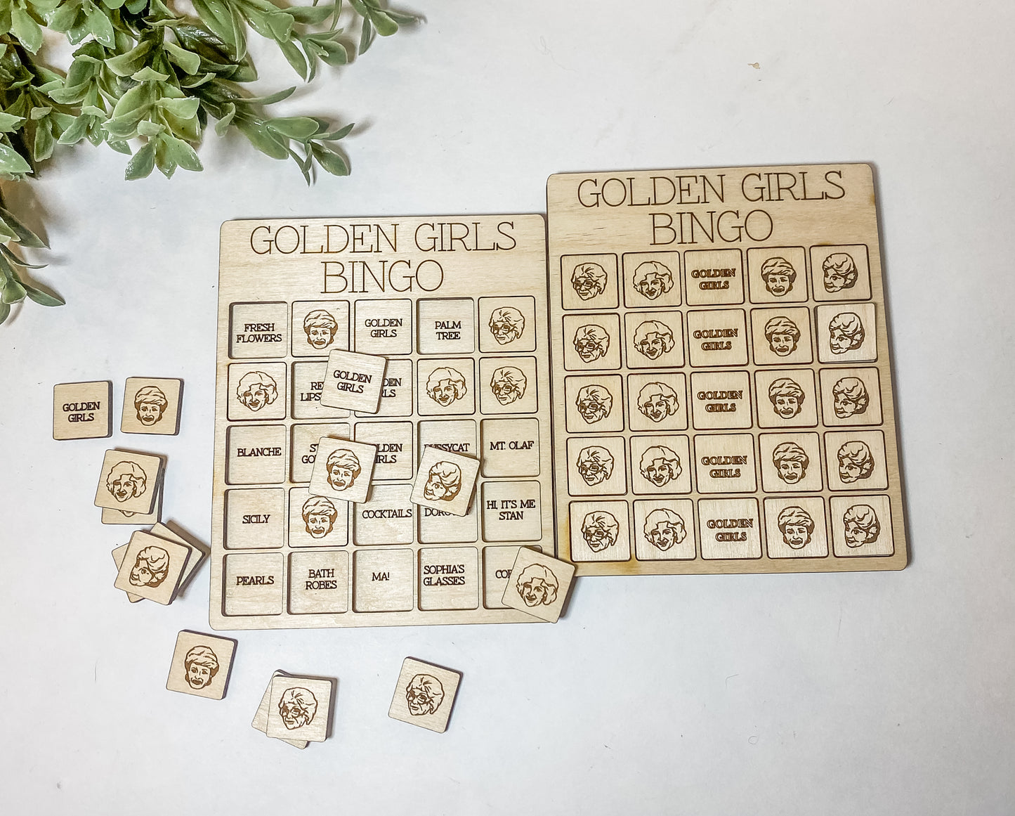 Golden Girls Bingo - Golden Girls Inspired