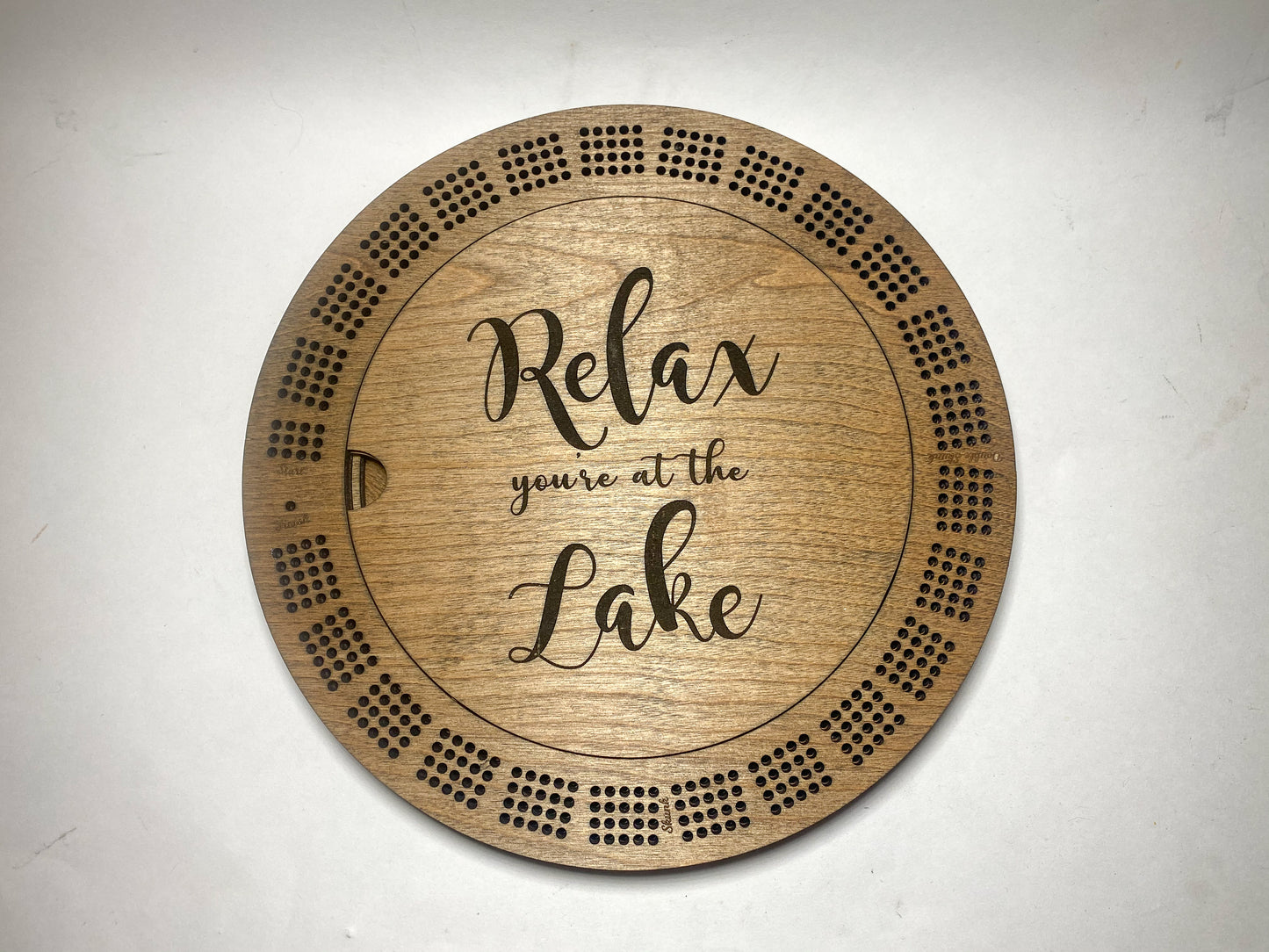 Personalized Cribbage Board