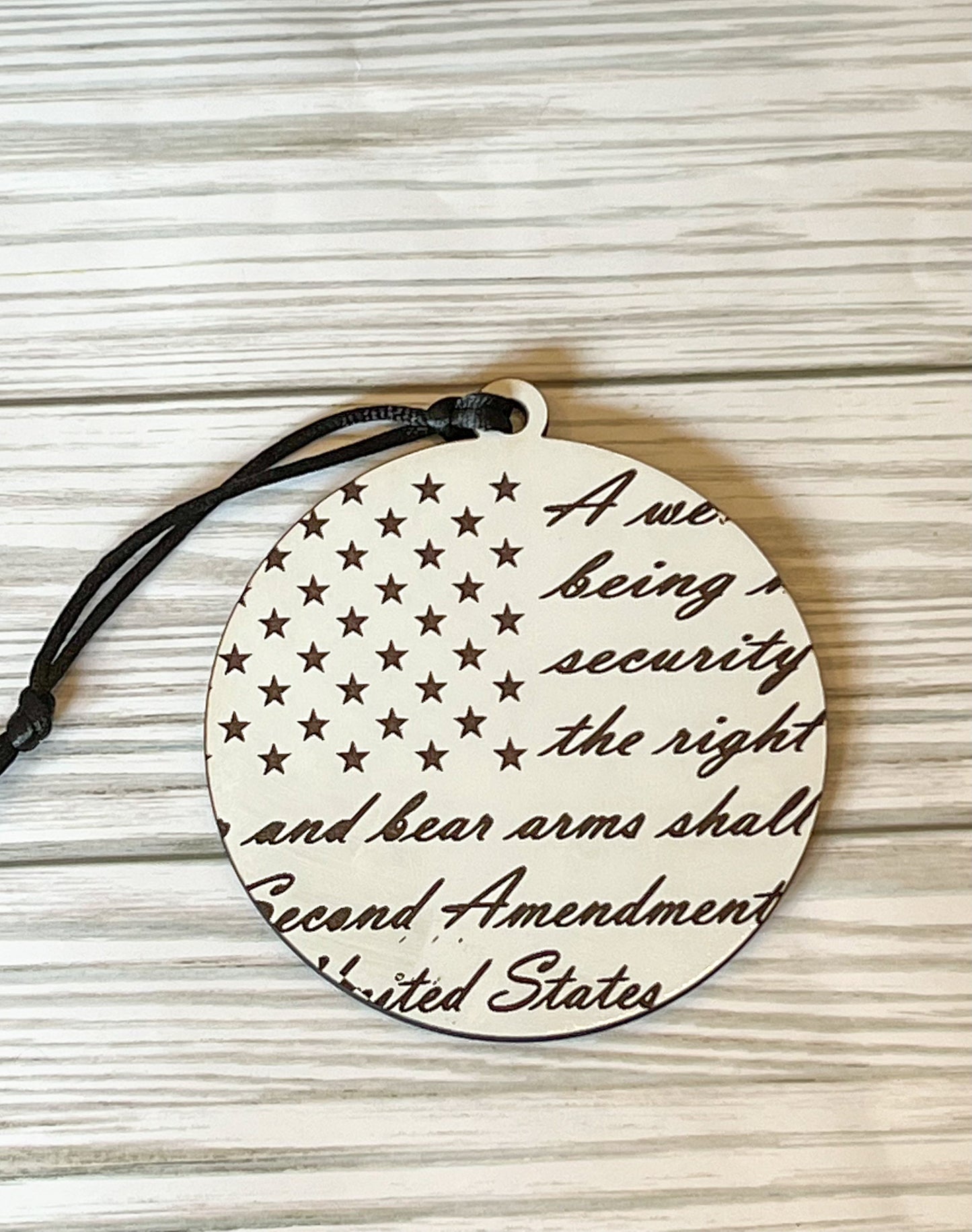 2nd Amendment Ornament
