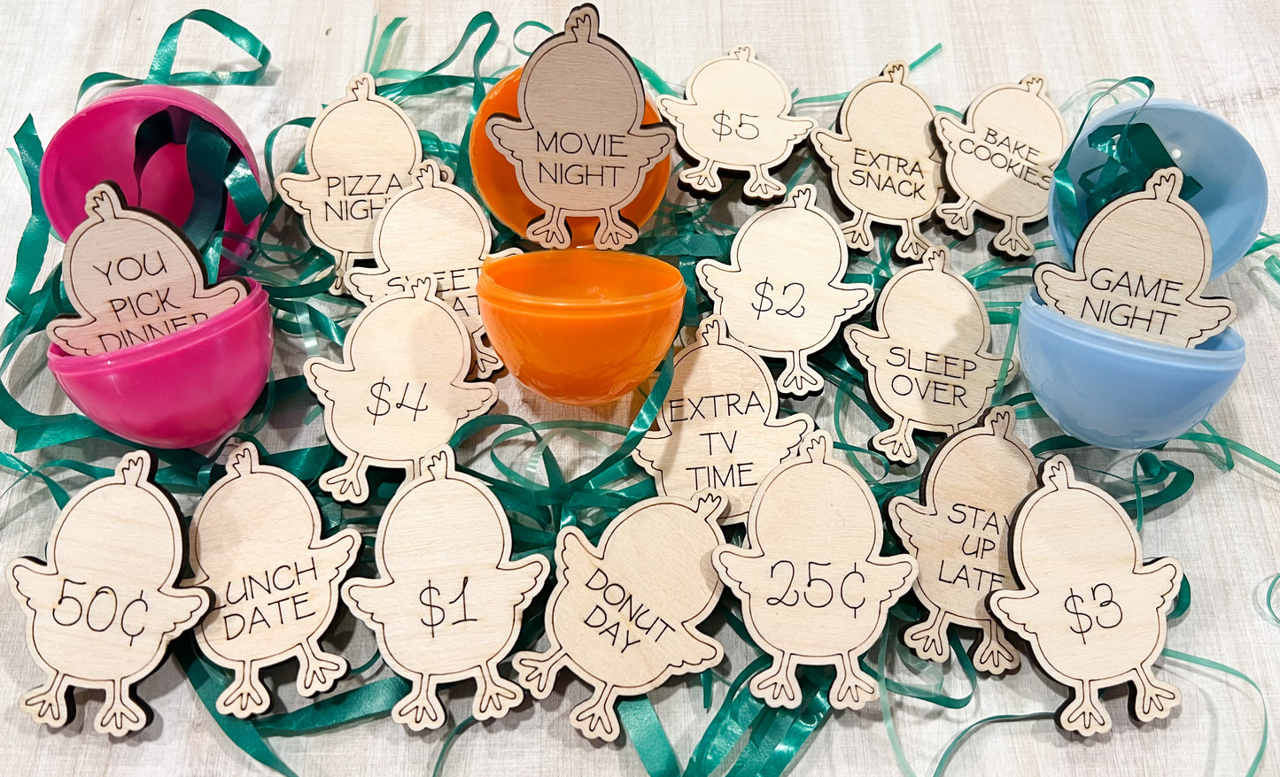 Easter Egg Tokens - Scavenger Hunt / Easter Basket