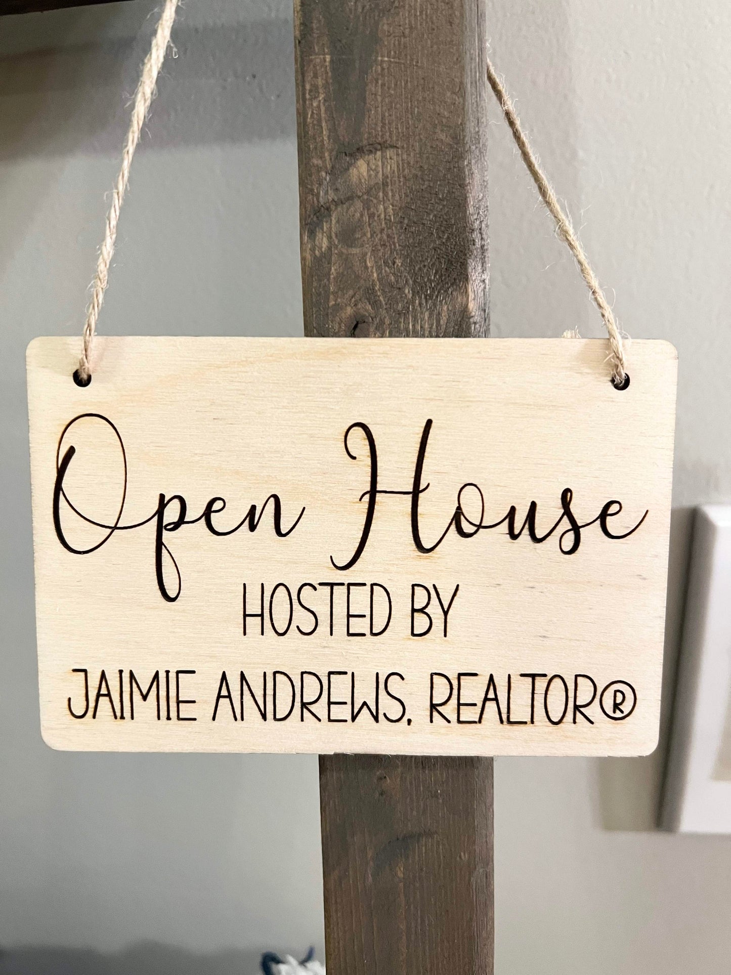Open House Sign - Doorbell/Interior
