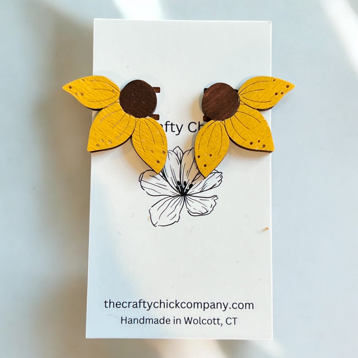 Sunflower Studs