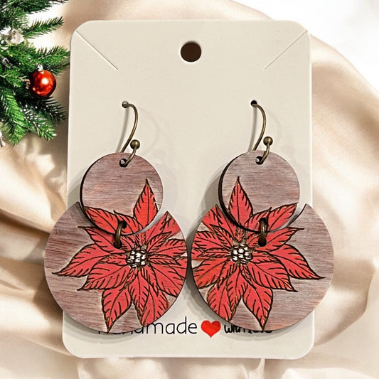 Poinsettia Dangles