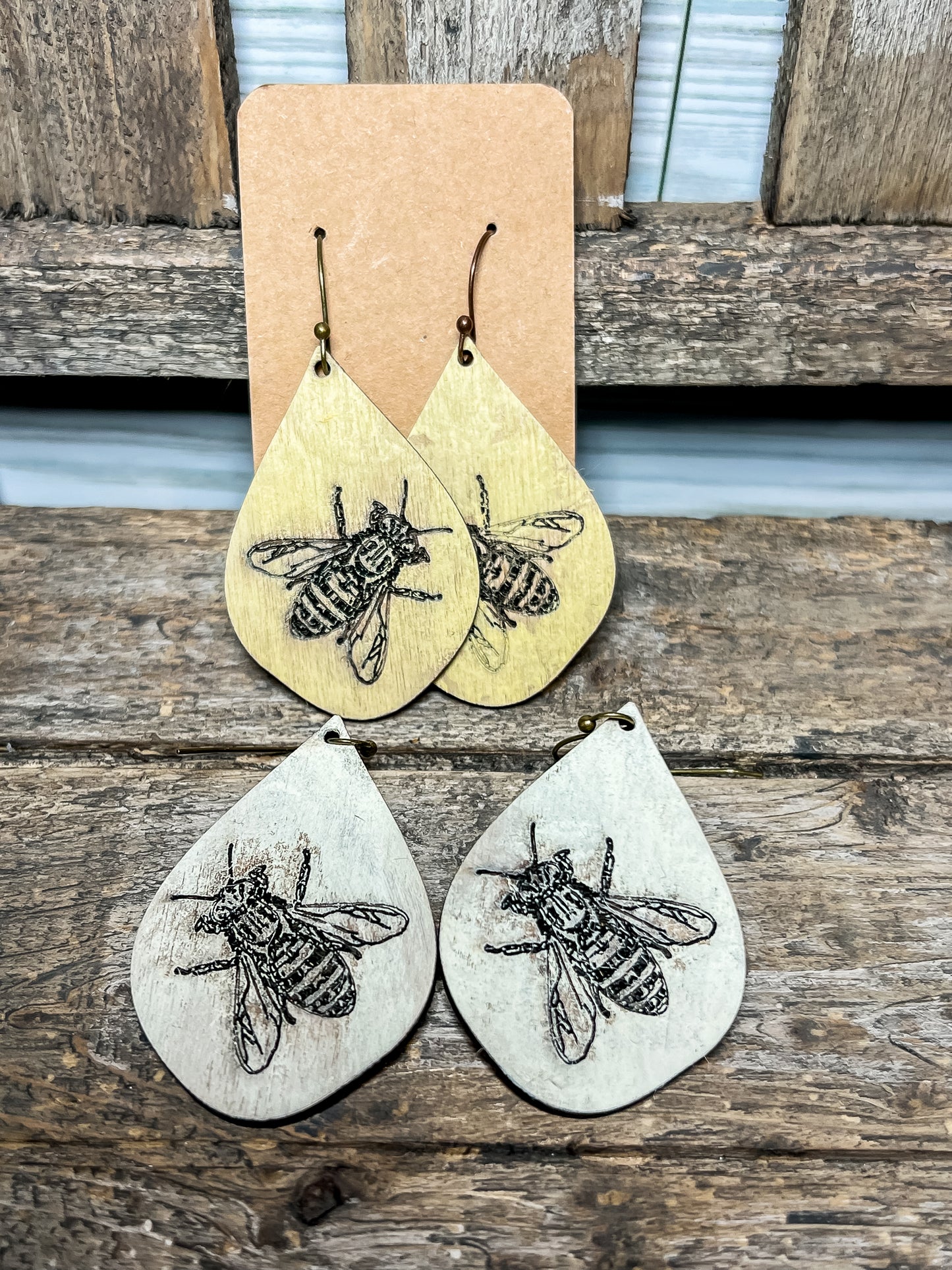 Bee Dangle Earrings