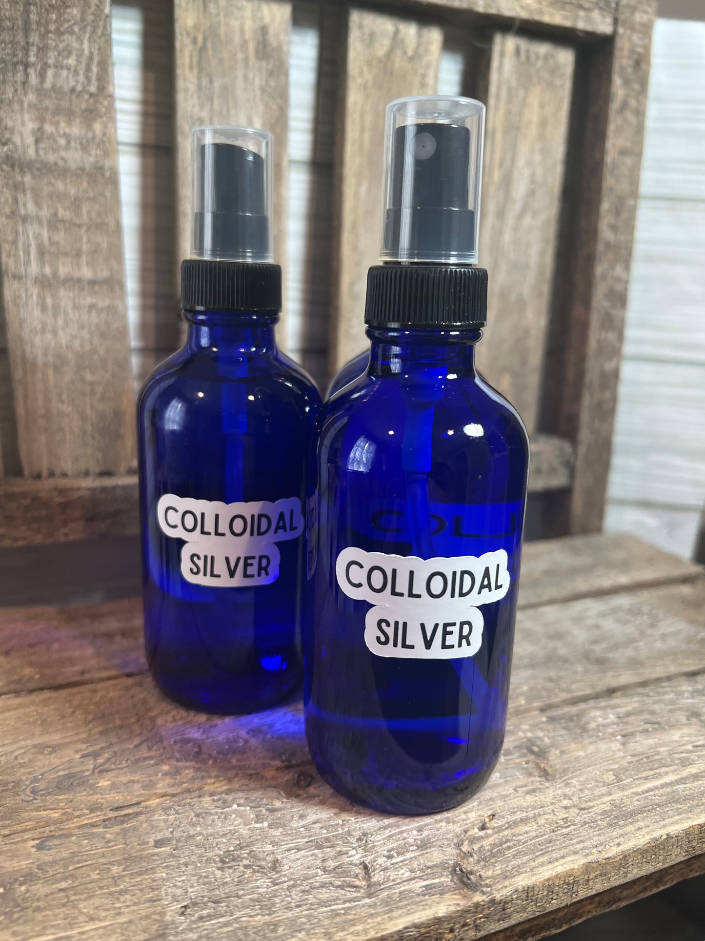 Colloidal Silver - 4 oz Spray Bottle