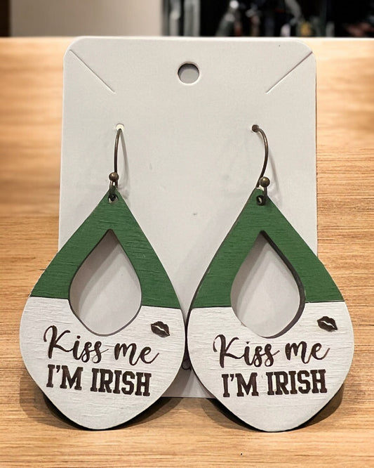 Kiss me I'm Irish Dangles