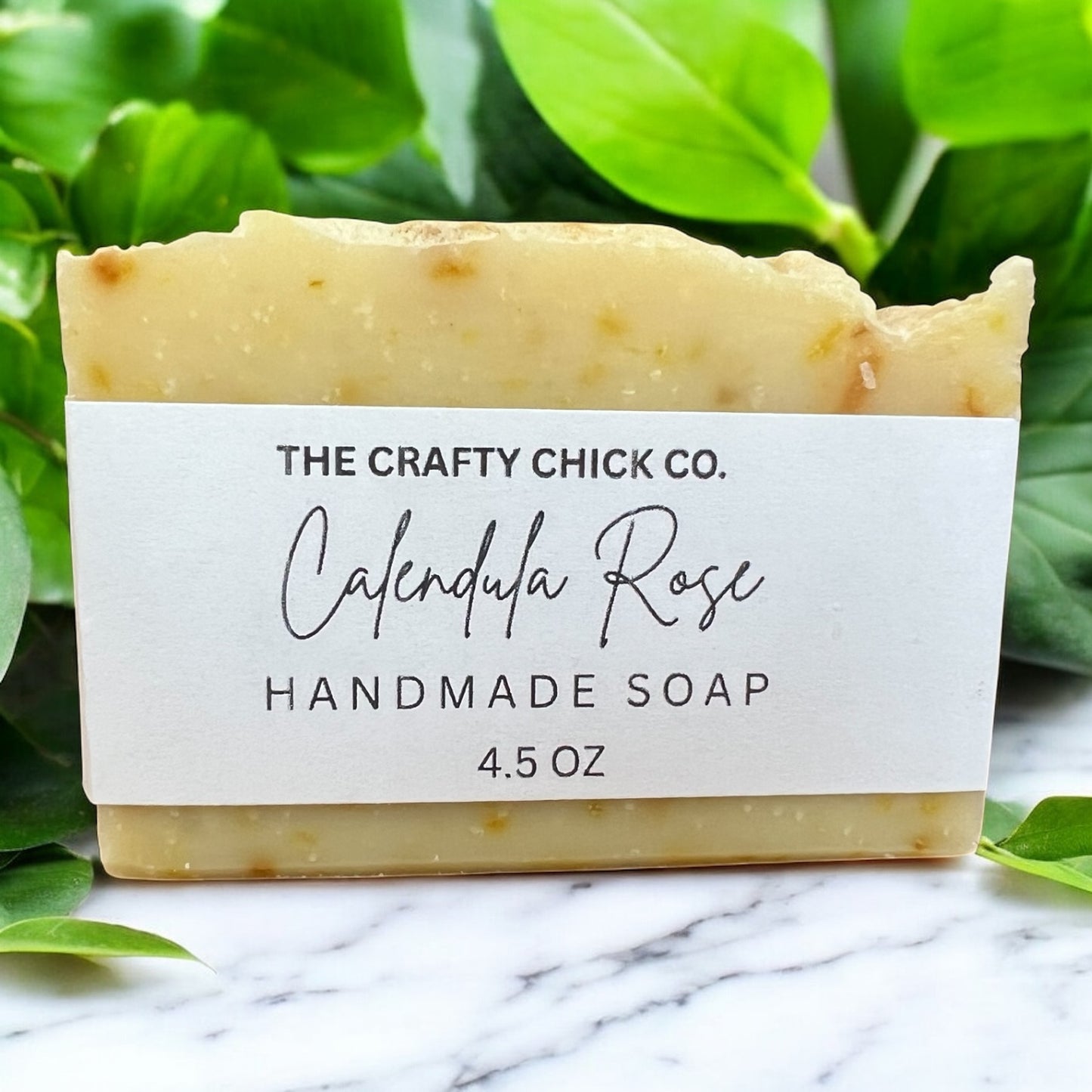 Calendula Rose Handmade Soap