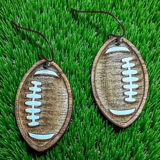 Football Earrings