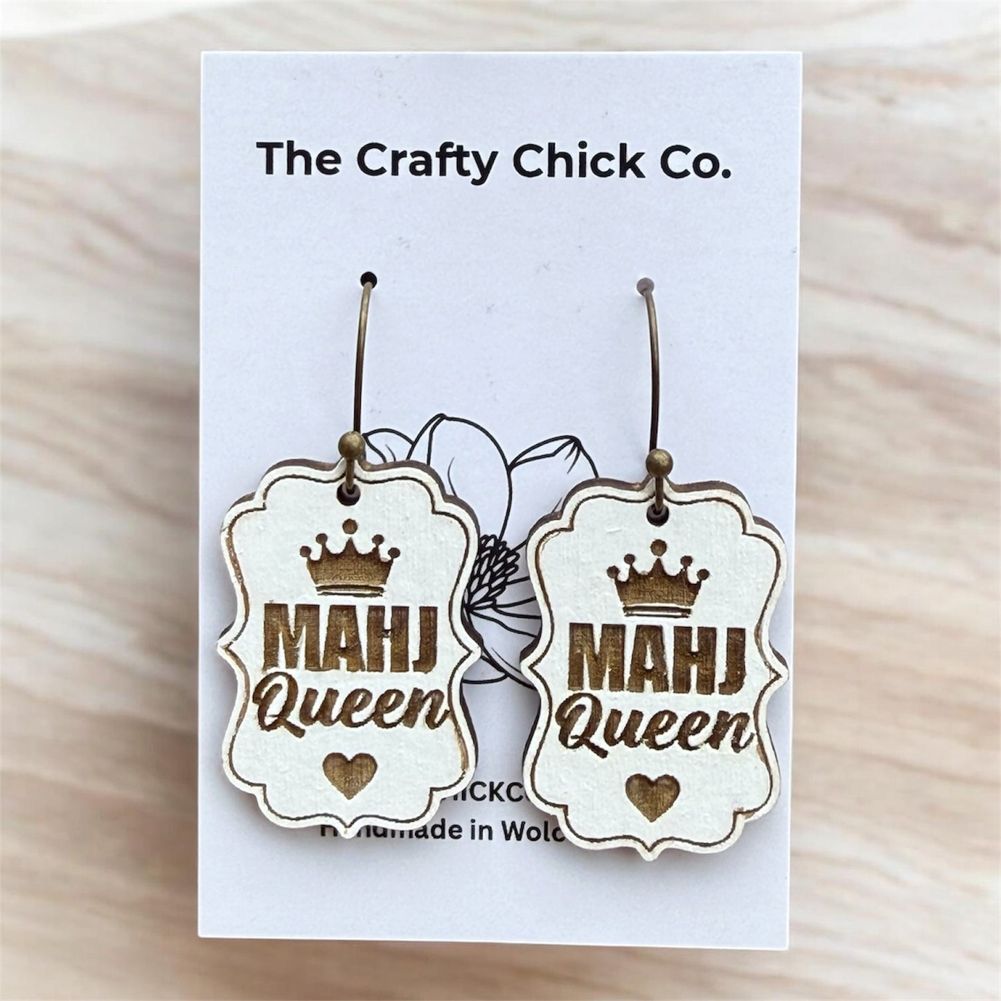 Mah Jongg Earrings