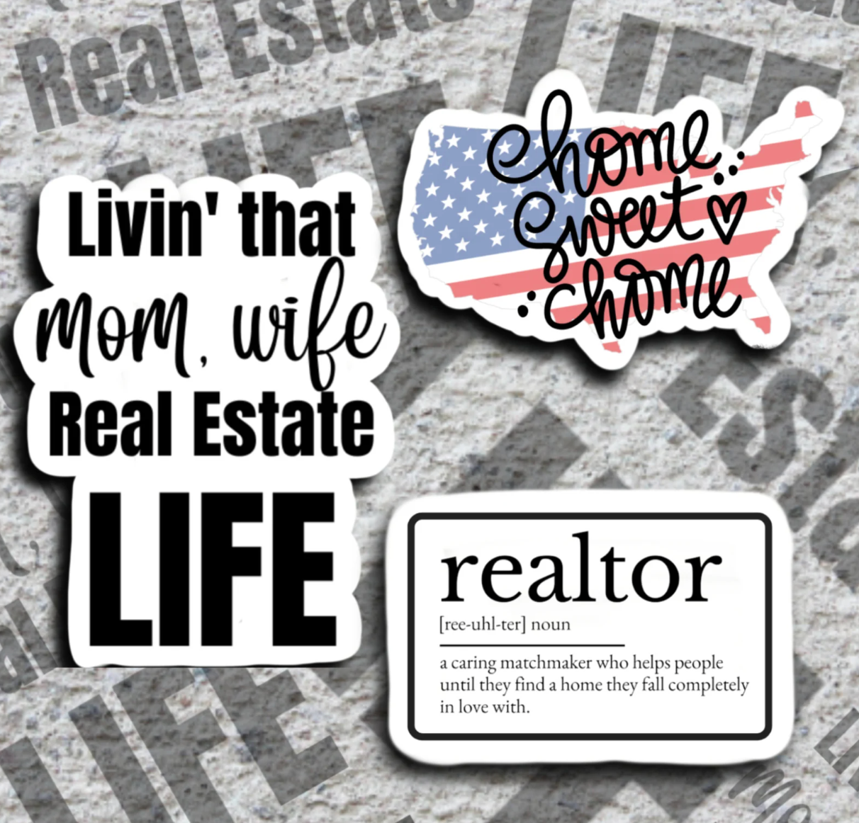 Realtor / Real Estate Agent Stickers 2
