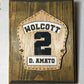 Firefighter Patch Plaque