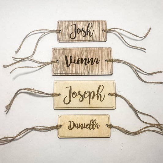 Basket Name Tags