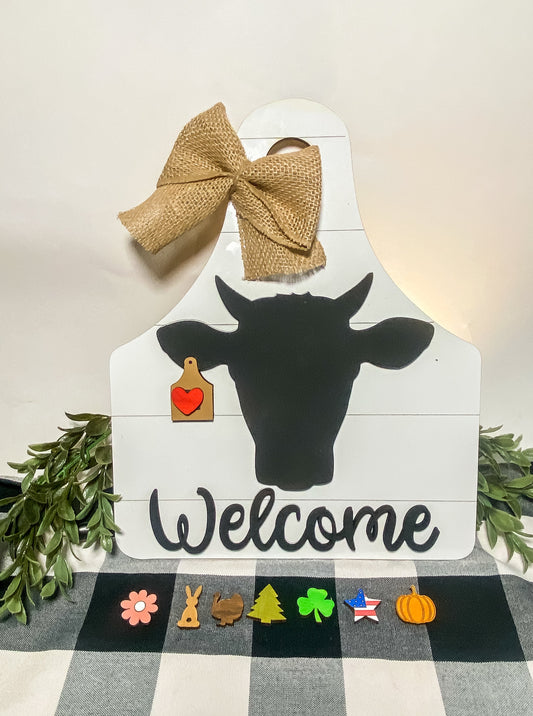 Interchangeable Cow/Pig Sign - DIY KIT