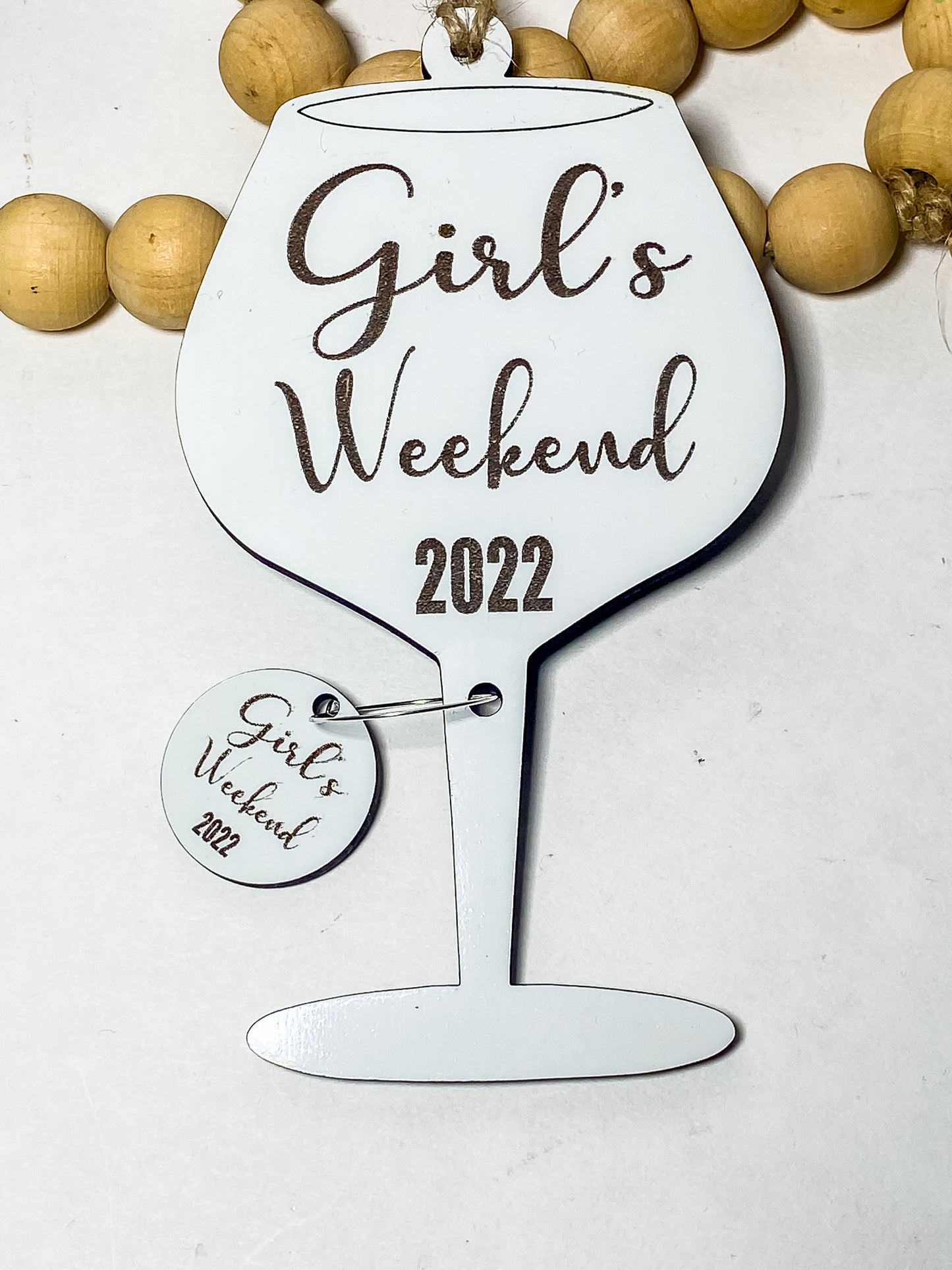 Girl's Weekend Memorable Ornament and Wine Charm