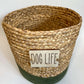 "Dog Life" Dog Toy Basket