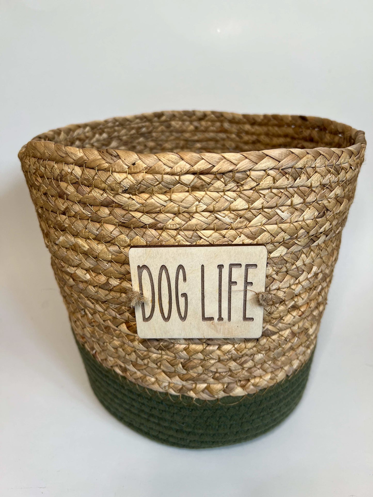 "Dog Life" Dog Toy Basket