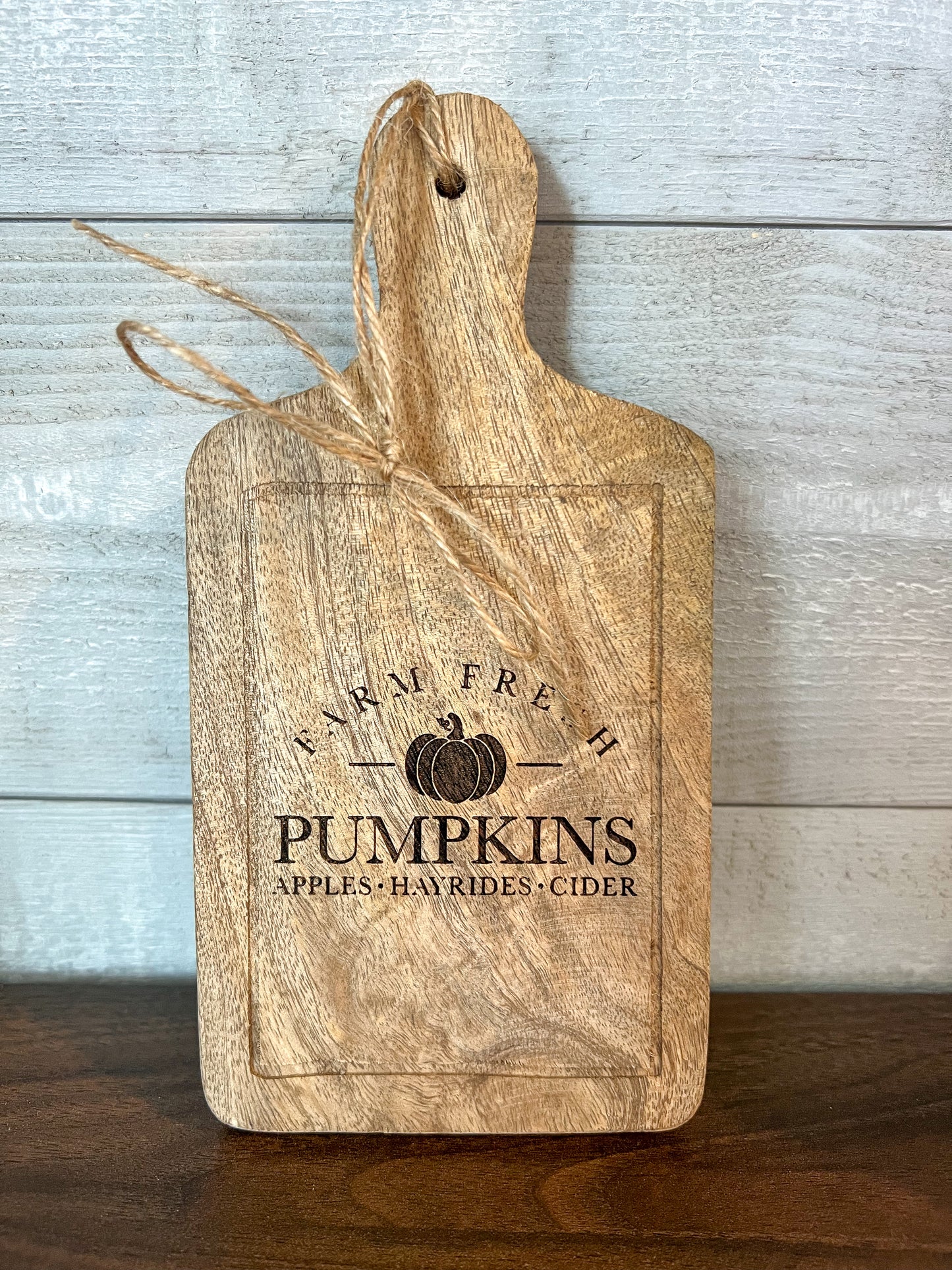 Mini Cutting Board Sign - Pumpkins