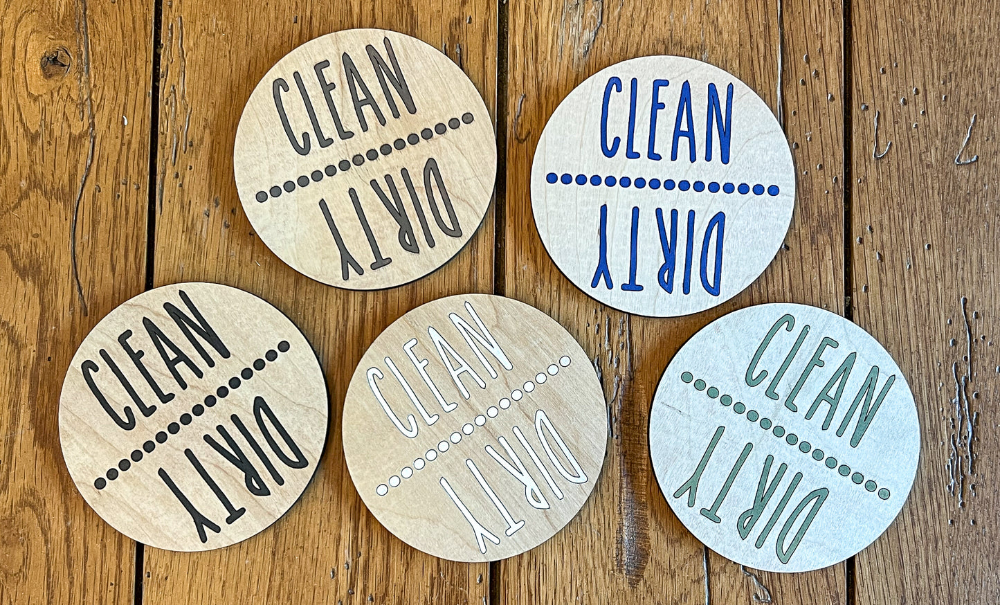 Farmhouse Dishwasher Magnet - Clean/Dirty