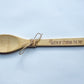Queen of Stirring the Pot engraved Bamboo Wooden Spoon