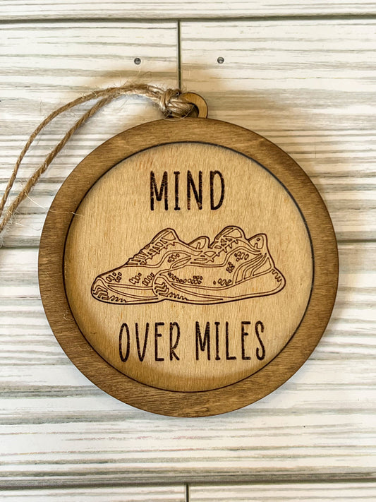 Mind over Miles Runner Ornament