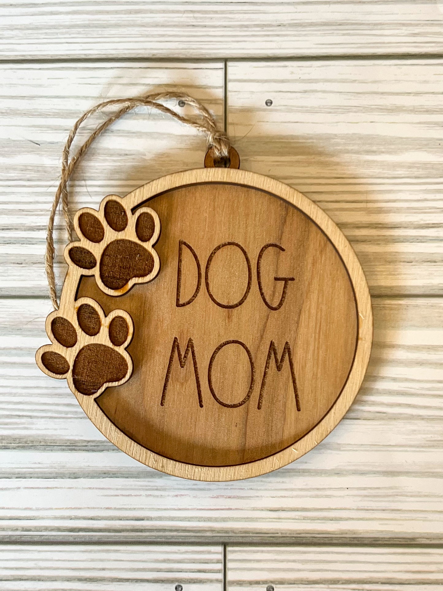 Dog Mom Ornament