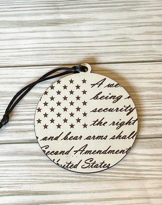 2nd Amendment Ornament