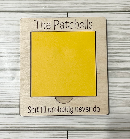 Funny Post it / Sticky Note Holder