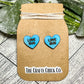 Candy Heart Valentine's Day Earrings