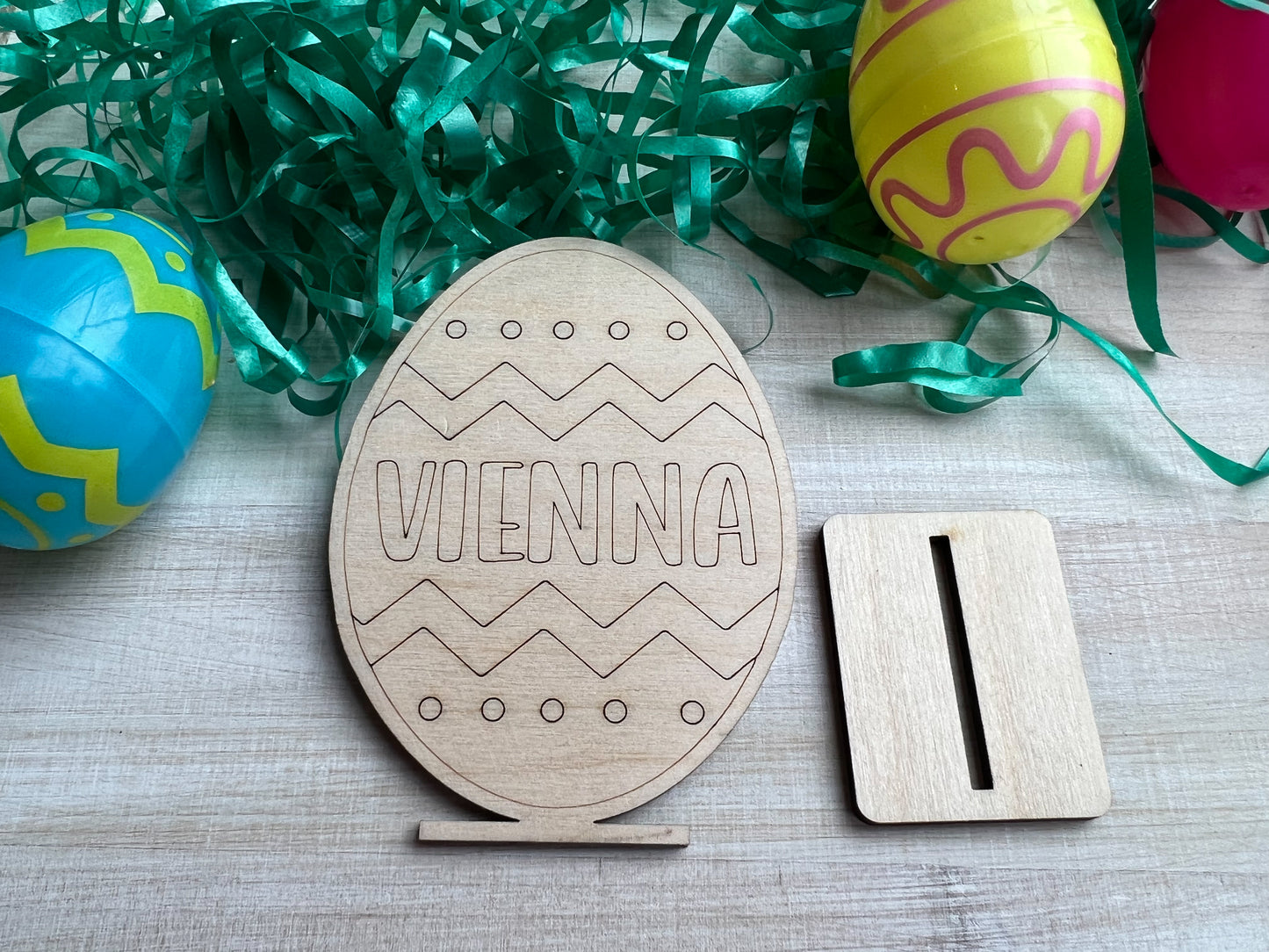 DIY - Personalized Easter egg / Easter Decor / Paint Activity