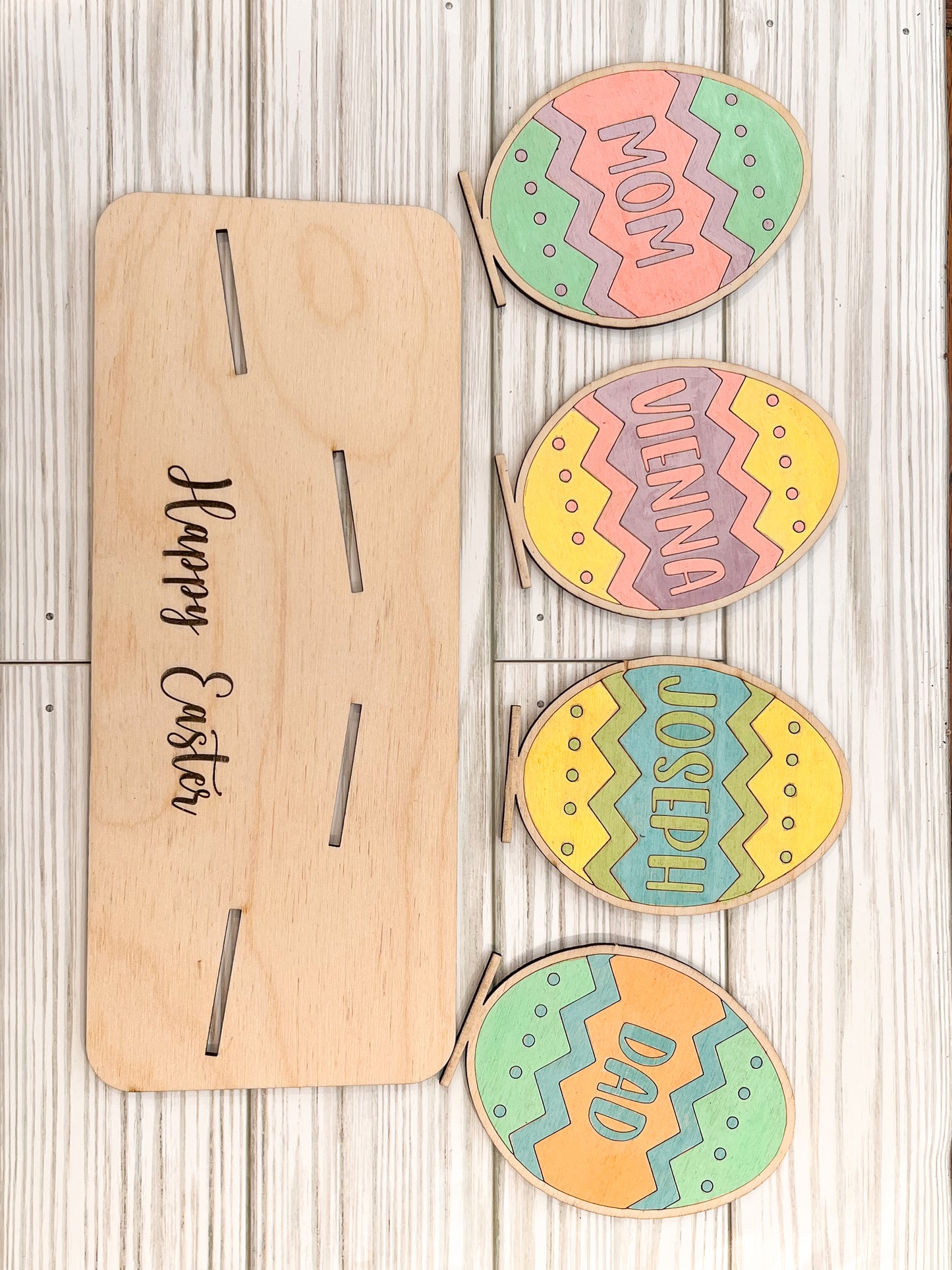 DIY - Personalized Easter egg / Easter Decor / Paint Activity