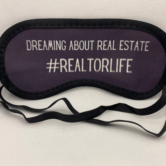 Realtor, Real Estate Agent Sleep Mask