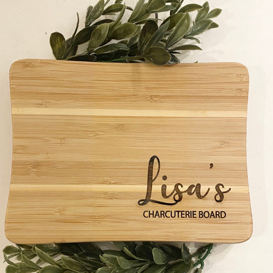 Personalize Personal Charcuterie Board